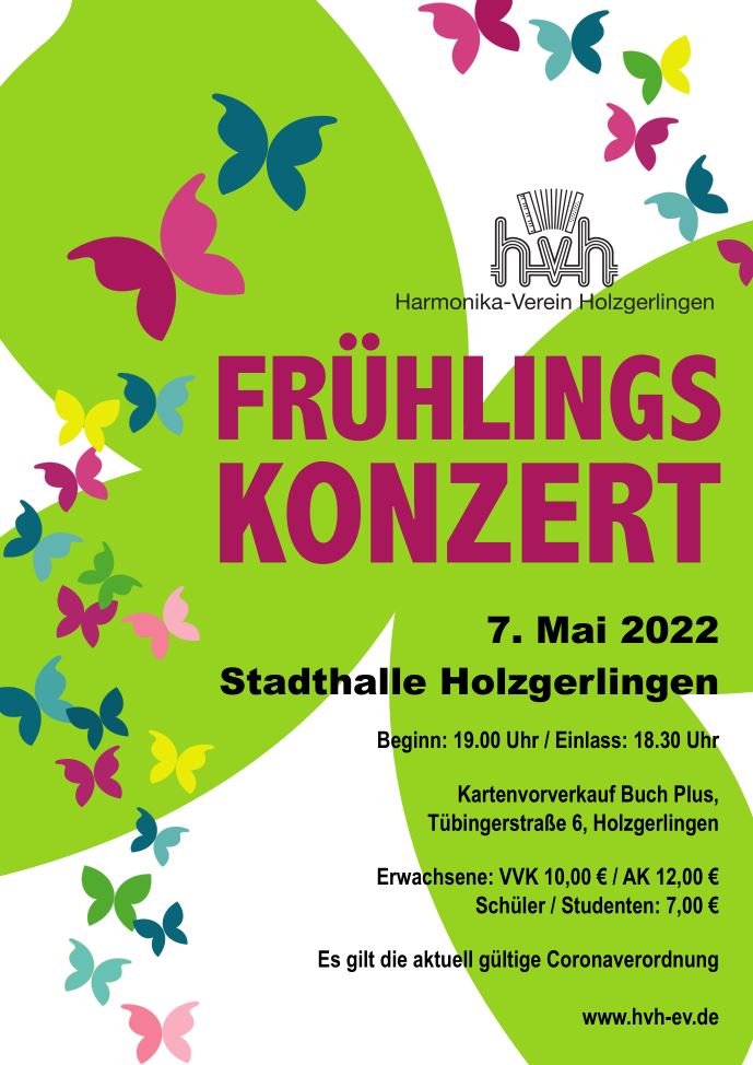 Plakat Frühjahrskonzert 2022